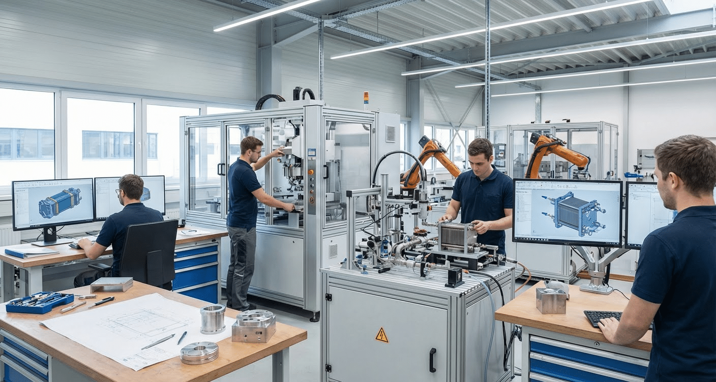 Ganzheitliche Systemarchitekturen für industrielle Wasserstoff-Anwendungen