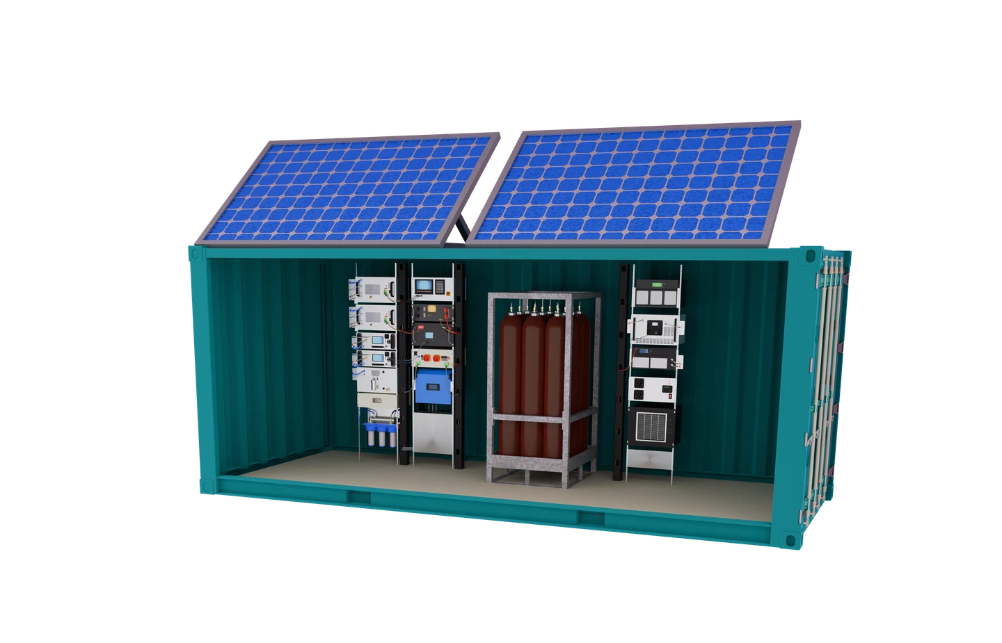 The containerised H2 microgrid