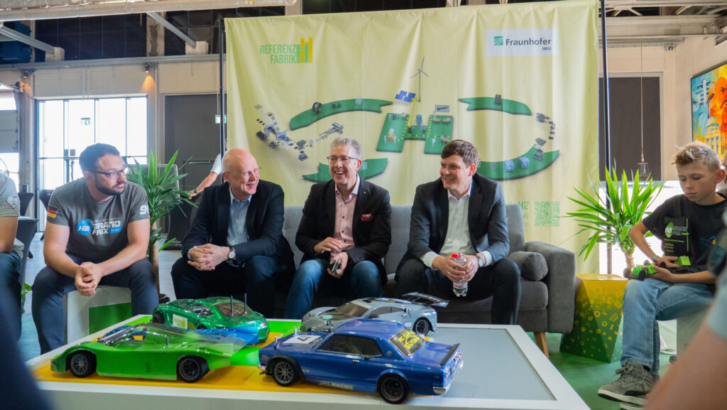 Besuch Kultusminister, Bürgermeister & Prof. Drossel